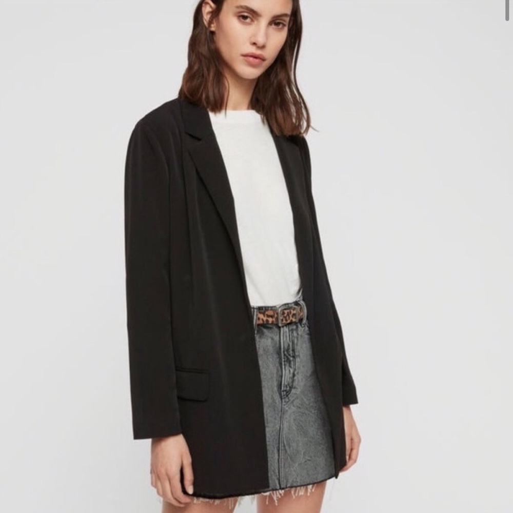 NWT AllSaints Alesia Black Suit (Women’s)